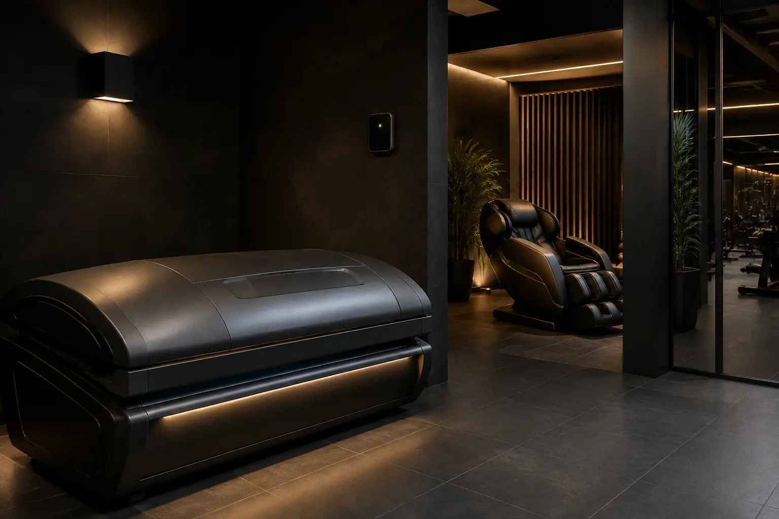 Solarium & Massage: Wellness kontrolliert freigeben